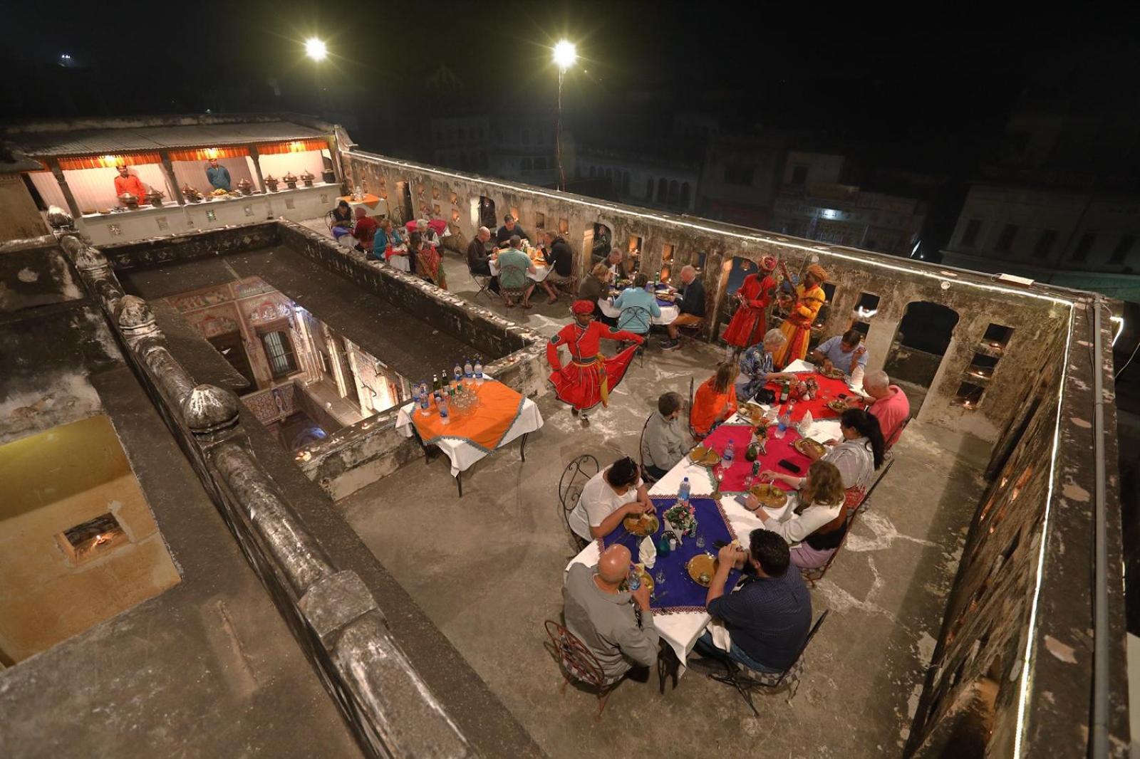 Hotel Mandawa Haveli Exterior foto
